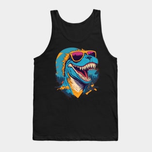 Retro Godzilla Tank Top